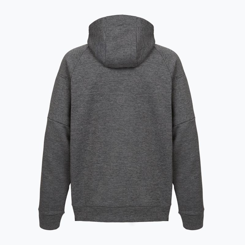Felpa da allenamento uomo Nike Therma Fit Full-Zip charcoal heathr/dark smoke grey/black 9