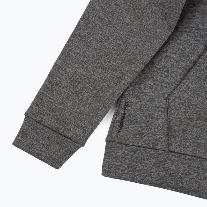 Felpa da allenamento uomo Nike Therma Fit Full-Zip charcoal heathr/dark smoke grey/black 11