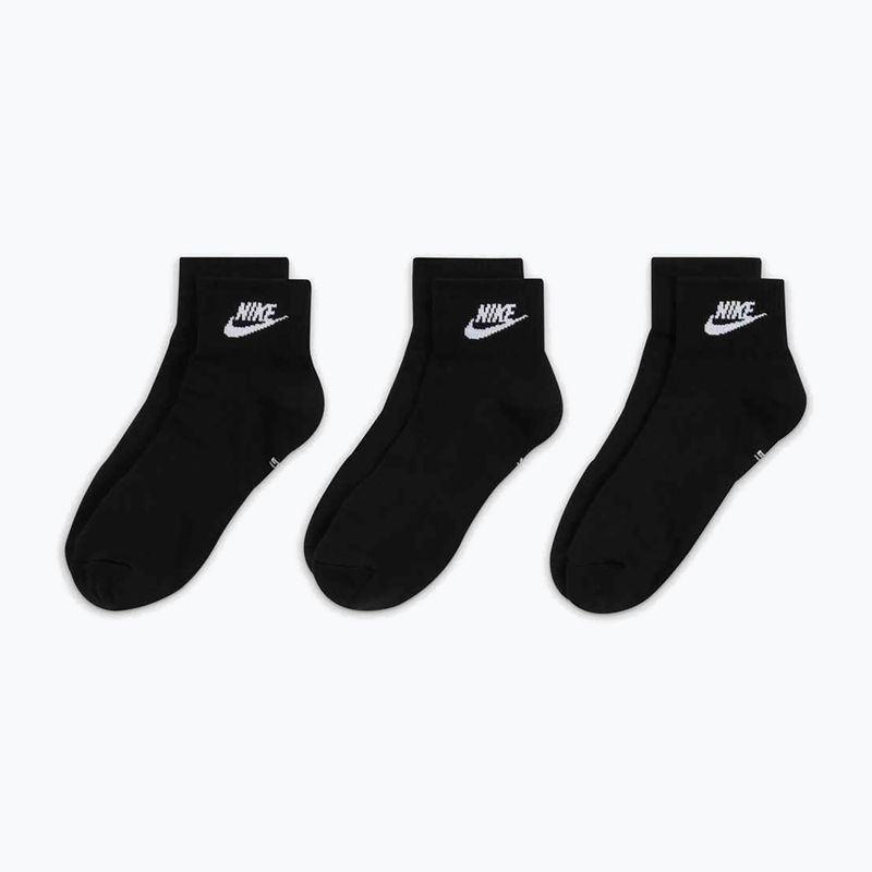 Calzini Nike Everyday Essential 3 paia black/white 5