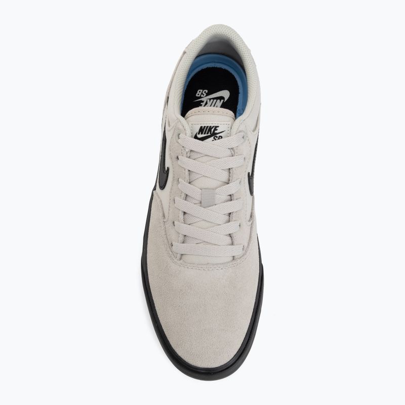Scarpe da uomo Nike SB Chron 2 Light Bone/Light Bone/Black/Black 5