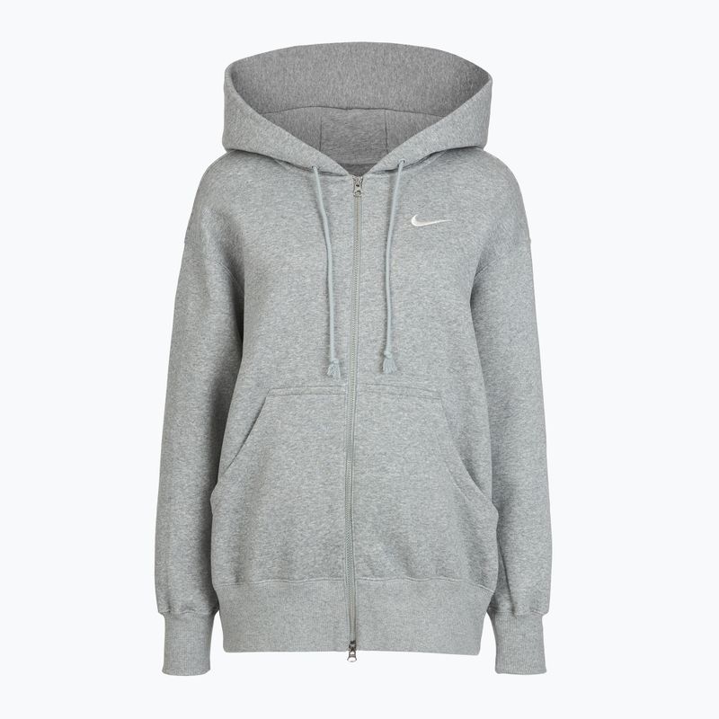 Felpa da donna Nike Sportswear Phoenix Fleece dark grey heather/sail 10