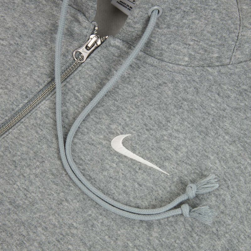 Felpa da donna Nike Sportswear Phoenix Fleece dark grey heather/sail 12