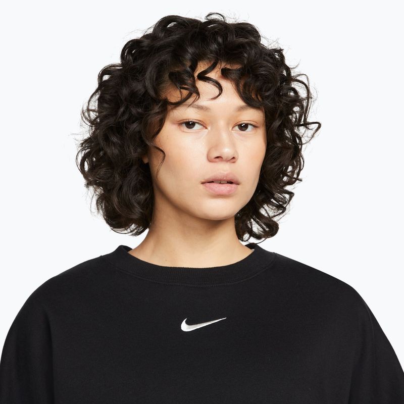 Felpa donna Nike Sportswear Phoenix Fleece Oversized black/sail 4