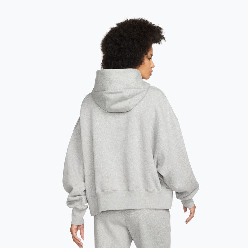 Felpa da donna Nike Sportswear Phoenix Fleece Oversized dark grey heather/sail 3