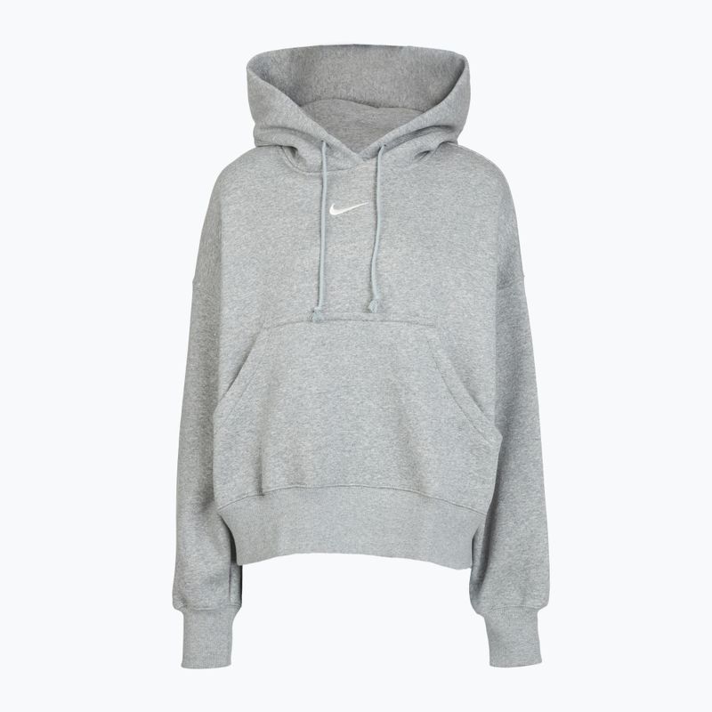 Felpa da donna Nike Sportswear Phoenix Fleece Oversized dark grey heather/sail 9