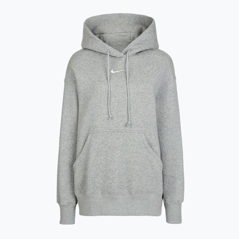 Felpa da donna Nike Sportswear Phoenix Fleece Oversized dark grey heather/sail 6