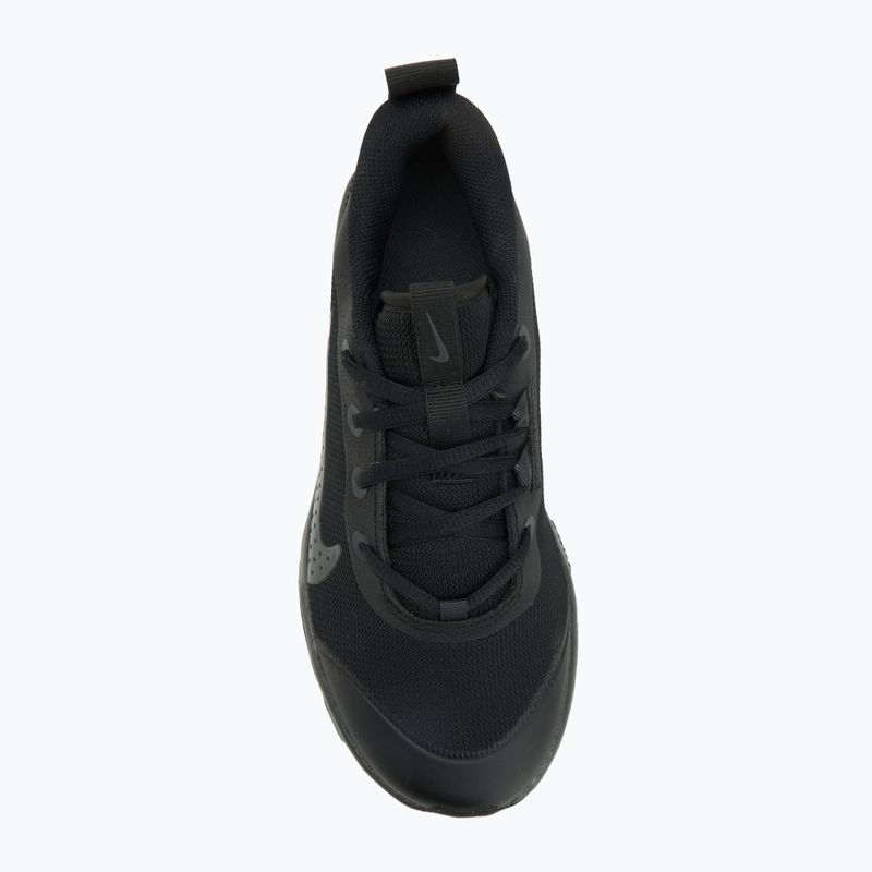 Scarpe da bambino Nike Omni Multi-Court calcio black/anthracite 5