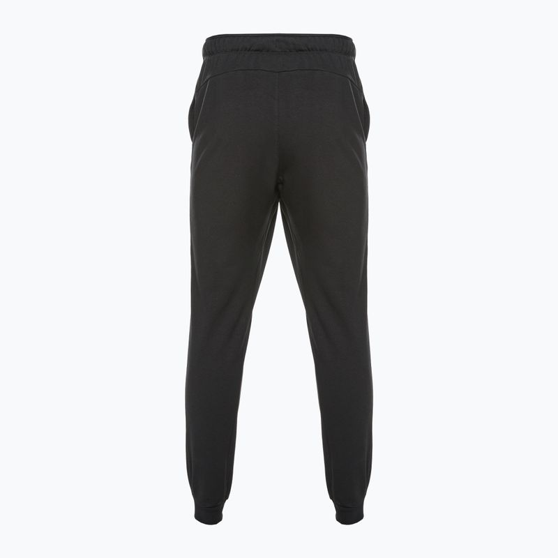 Pantaloni da tennis da uomo Nike Court Heritage Fleece nero 2