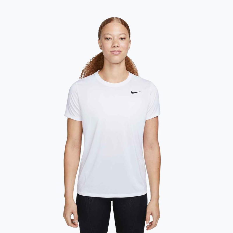 Koszulka treningowa damska Nike Dri-Fit white/black