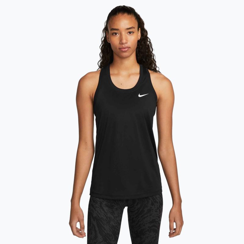 Canotta da allenamento donna Canotta Nike Dri-Fit Racerback nero