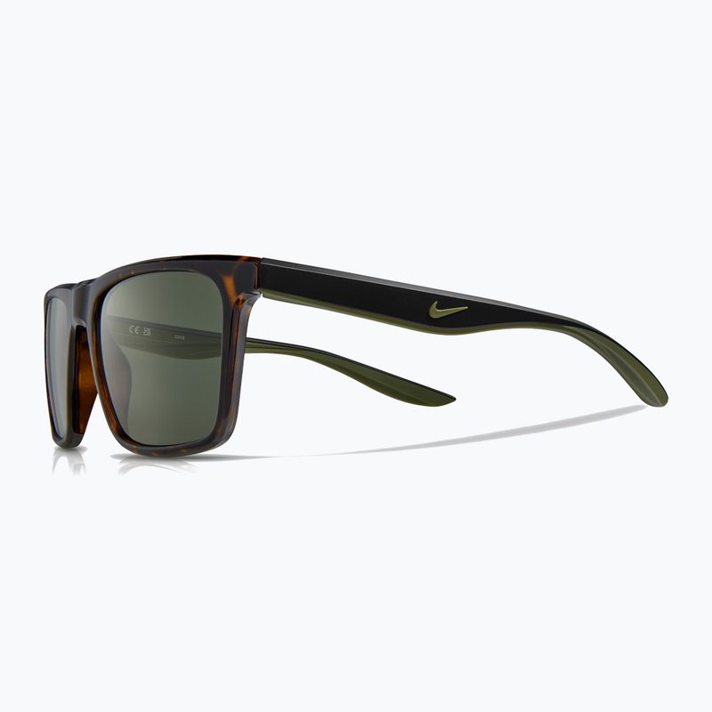 Occhiali da sole Nike Chak tartaruga/verde da uomo 5