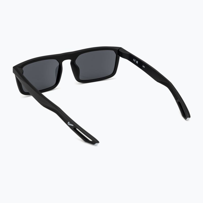 Occhiali da sole Nike NV03 nero opaco/grigio scuro 2