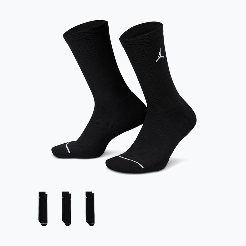 Calze Jordan Everyday 3 pairs black/white 5