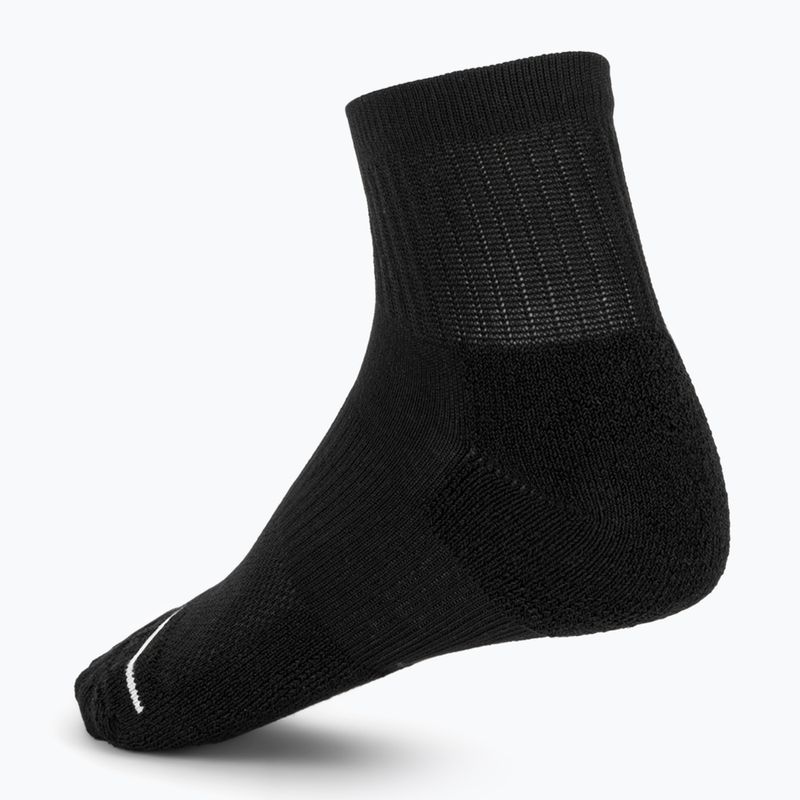 Calze Jordan Everyday Ankle 3 pairs black/white 2
