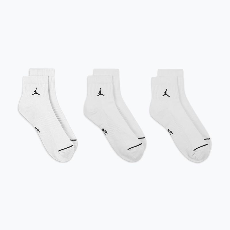 Calze Jordan Everyday Ankle 3 pairs white/black 6