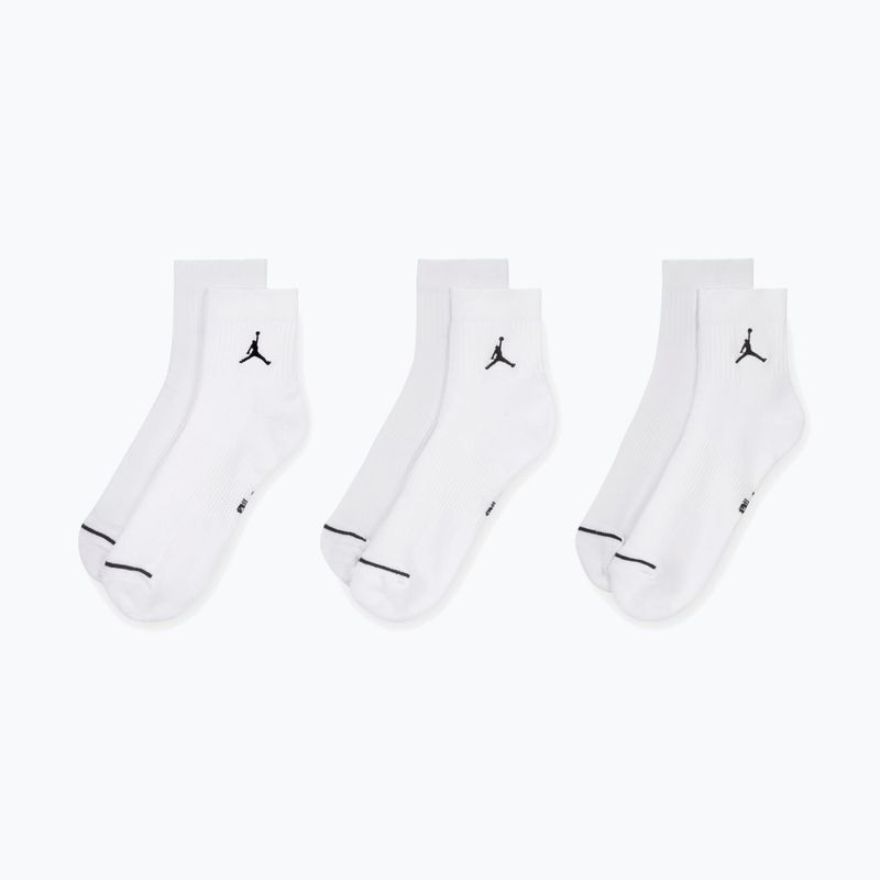 Calze Jordan Everyday Ankle 3 pairs white/black 7