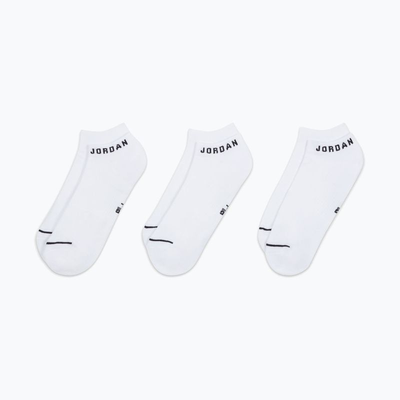Calze Jordan Everyday No-Show 3 pairs white/black 7