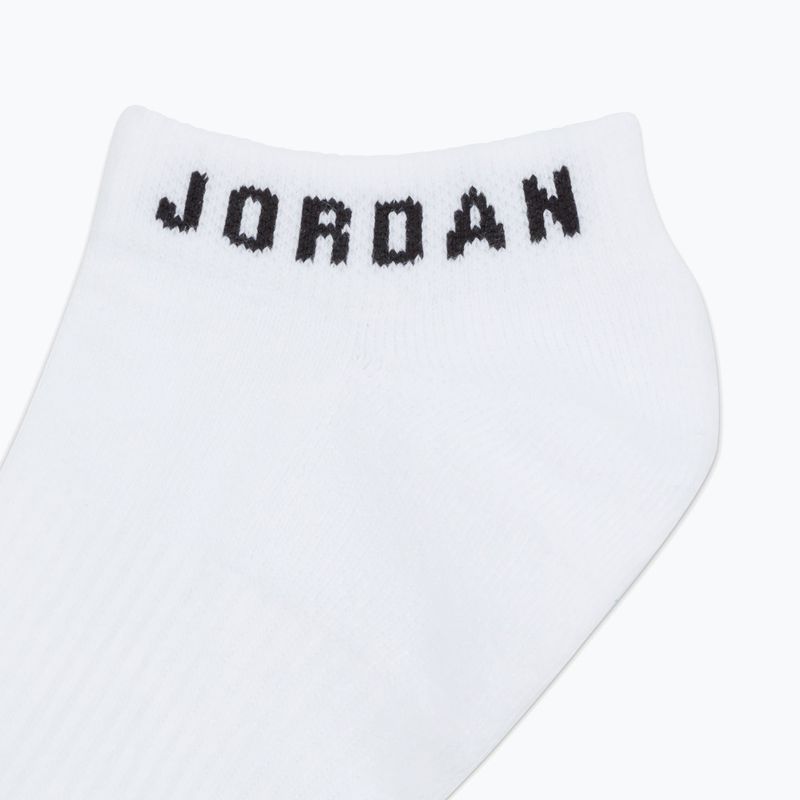 Calze Jordan Everyday No-Show 3 pairs white/black 9