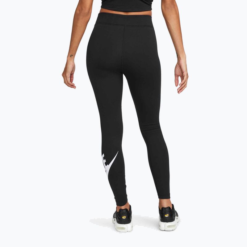 Leggings donna Nike Sportswear Classic black/white 3