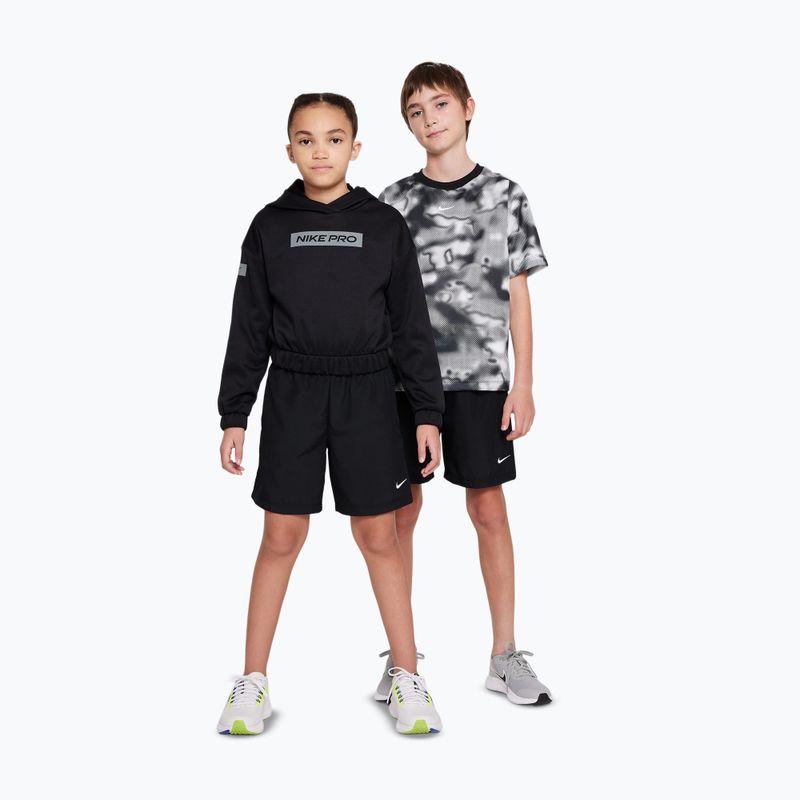 Pantaloncini da allenamento per bambini Nike Dri-Fit Multi black/white 2