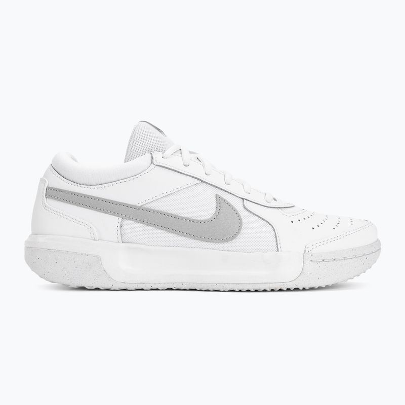 Scarpe da tennis da donna Nike Air Zoom Court Lite 3 bianco/argento metallico 2