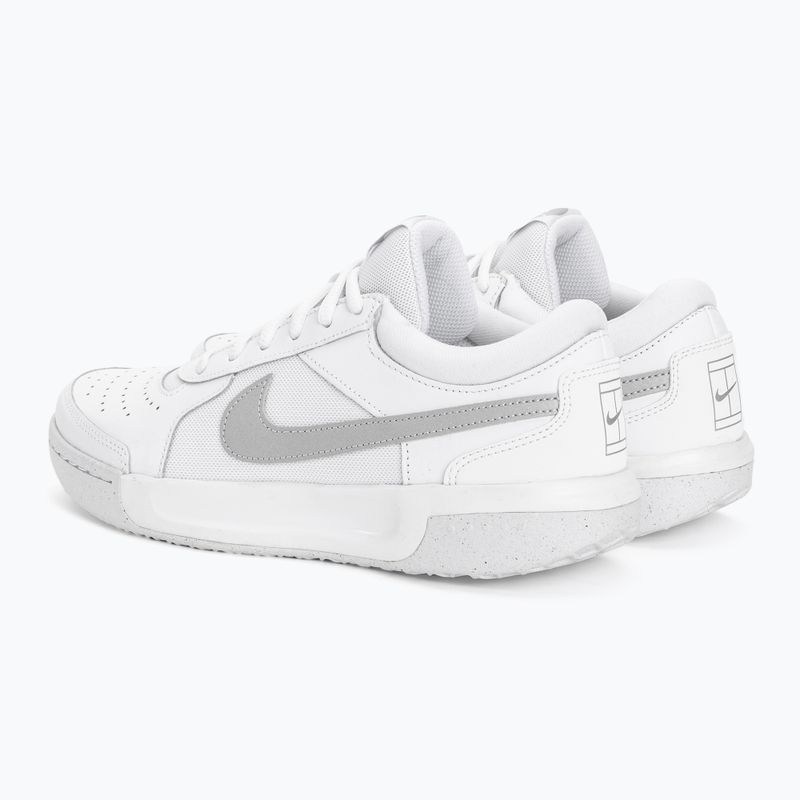 Scarpe da tennis da donna Nike Air Zoom Court Lite 3 bianco/argento metallico 3