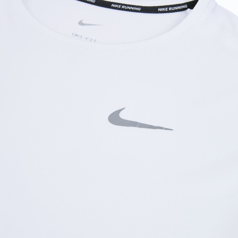 Maglia da running uomo Nike Miler Dri-Fit UV white 3