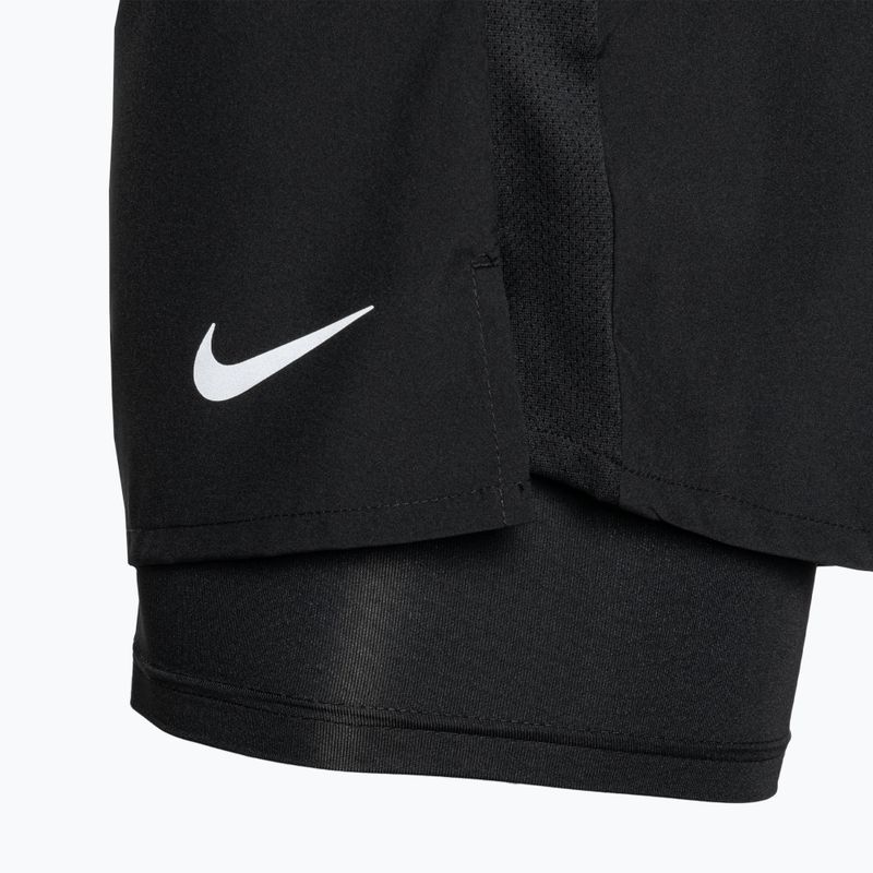 Pantaloncini da uomo Nike Dri-Fit Challenger 7" 2in1 nero/nero/nero 4