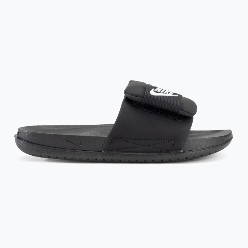 Infradito da uomo Nike Offcourt Adjust nero/nero/bianco 2