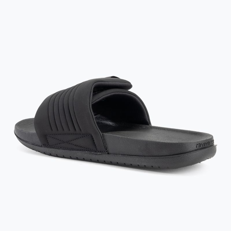 Infradito da uomo Nike Offcourt Adjust nero/nero/bianco 3