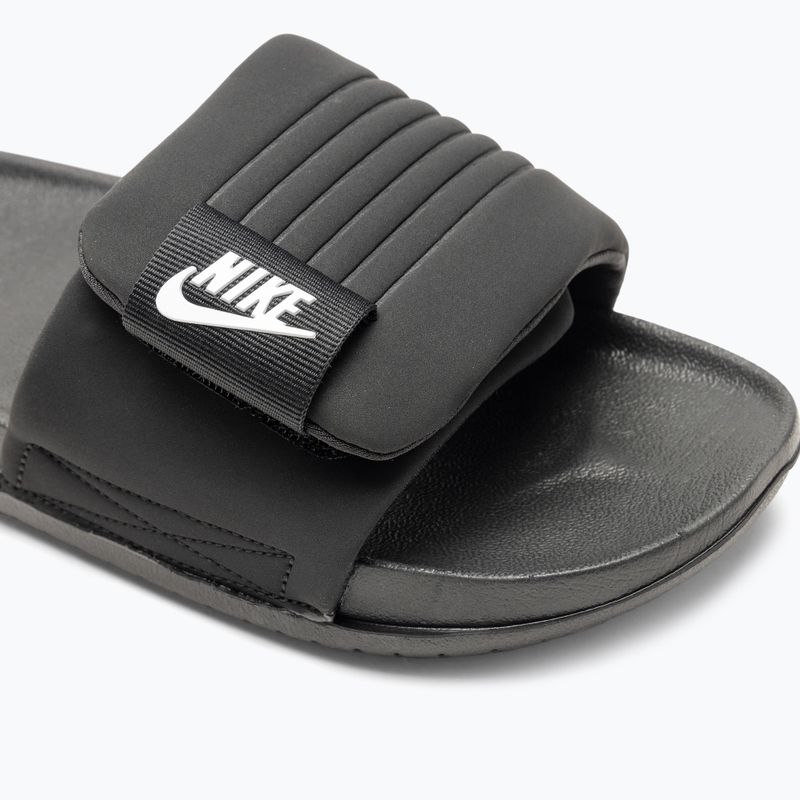 Infradito da uomo Nike Offcourt Adjust nero/nero/bianco 7
