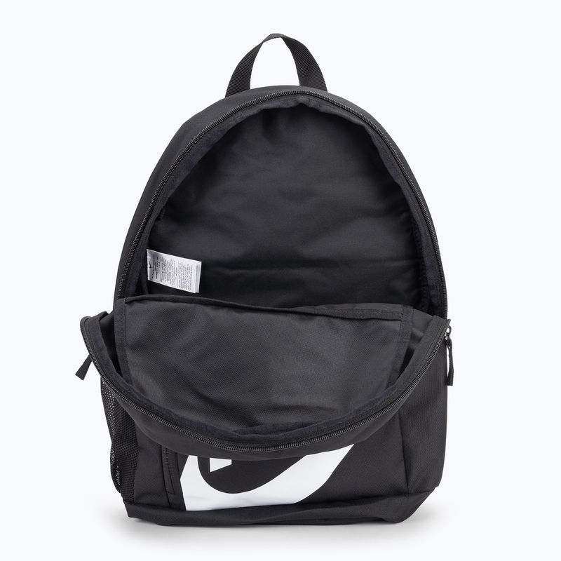 Zaino da bambino Nike Elemental 20 l nero/bianco 7