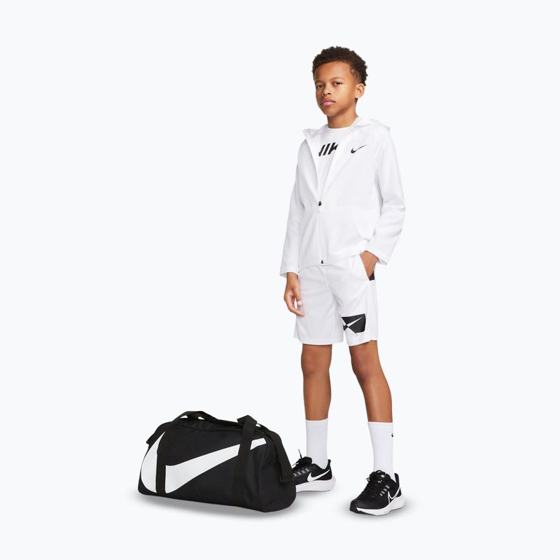 Borsa da allenamento per bambini Nike Gym Club 25 l nero/nero/bianco 11