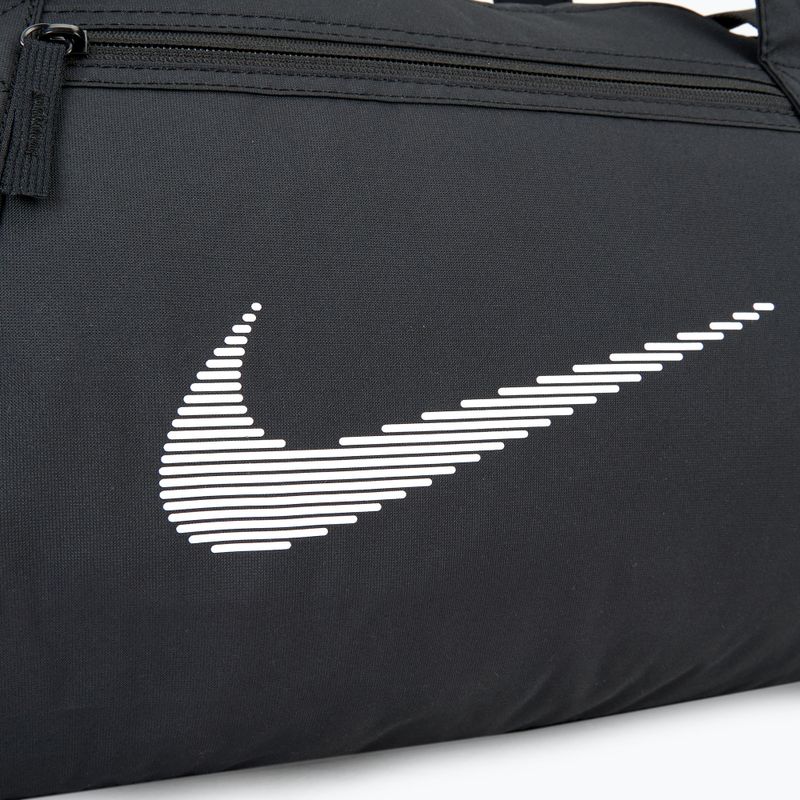 Borsa da allenamento da donna Nike Gym Club 24 l nero/nero/bianco 4