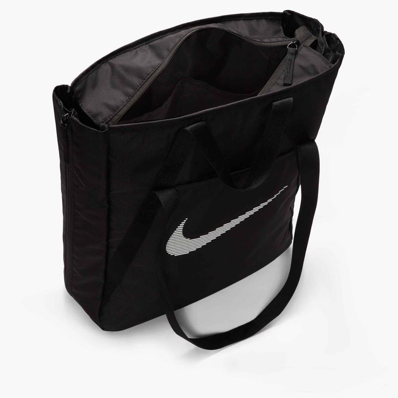 Borsa da allenamento da donna Nike Gym 28 l nero/nero/bianco 5