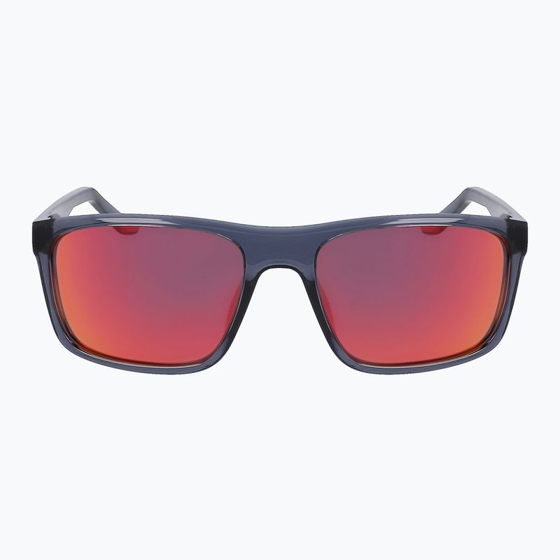 Occhiali da sole Nike Fire L grigio scuro/rosso polare flash 2