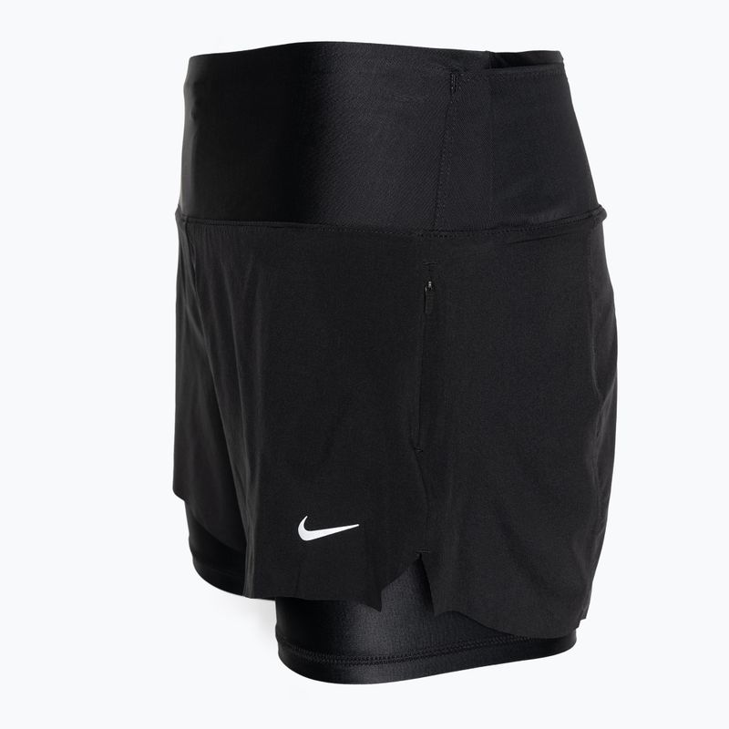 Pantaloncini da corsa Nike Dri-Fit Swift Mid-Rise 3" 2IN1 Donna 3