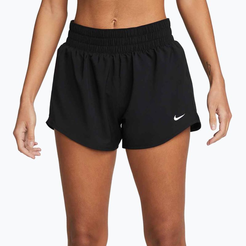 Pantaloncini da donna Nike One Dri-Fit 3" nero 3