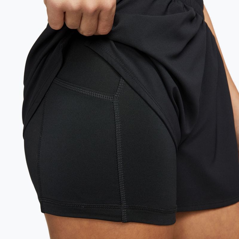 Pantaloncini da donna Nike One Dri-Fit a vita alta 3" 2In1 nero 5