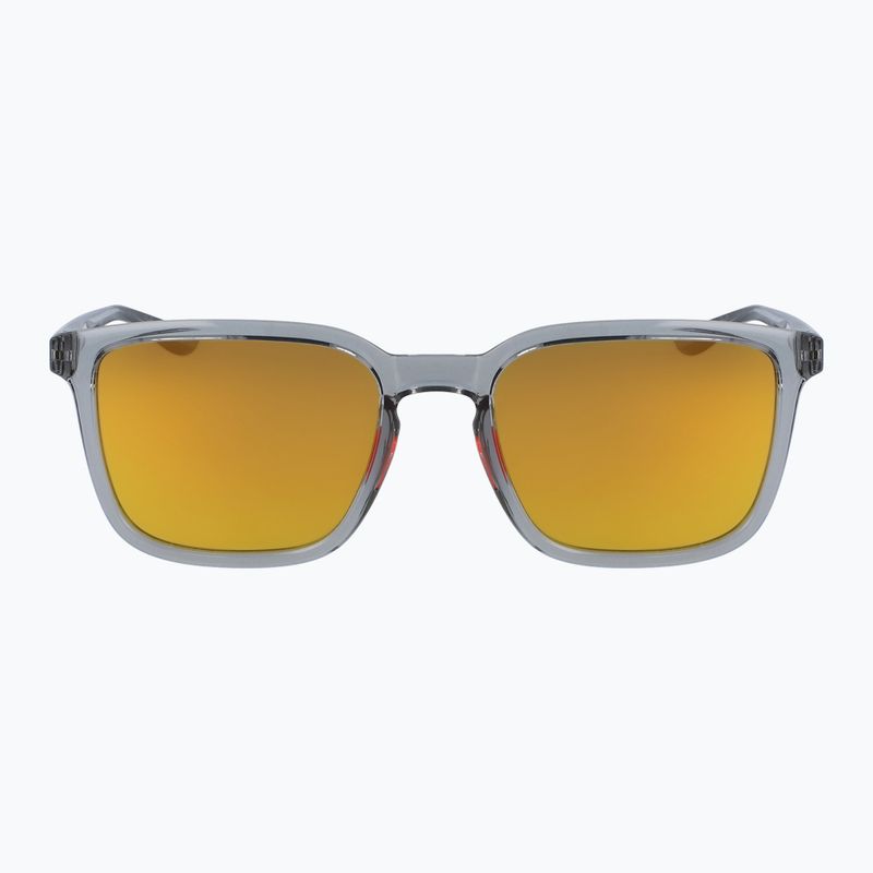 Occhiali da sole Nike Circuit grigio lupo/arancio a specchio 2