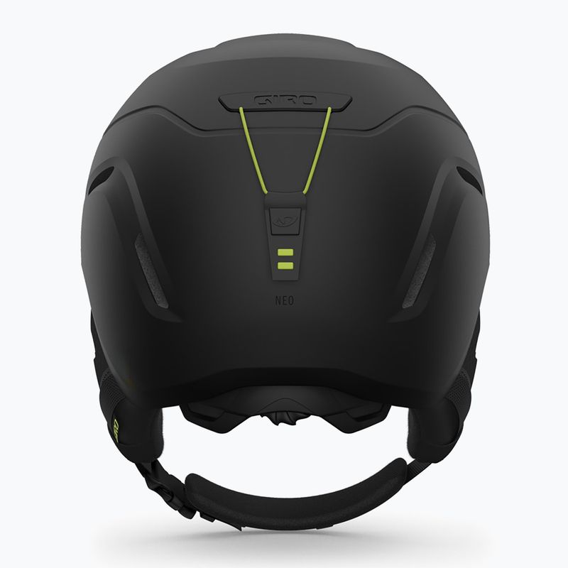 Casco da sci Giro Neo nero opaco/verde ano 4
