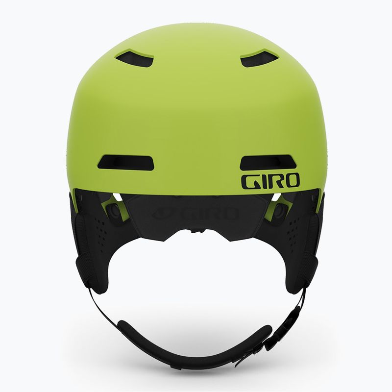 Casco da sci Giro Ledge FS opaco ano lime 3