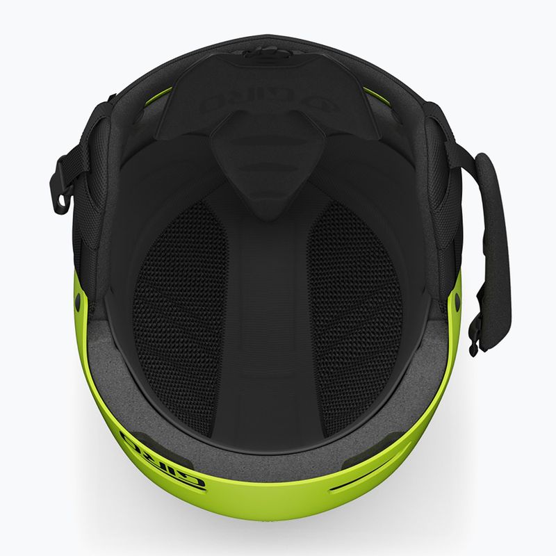 Casco da sci Giro Ledge FS opaco ano lime 5