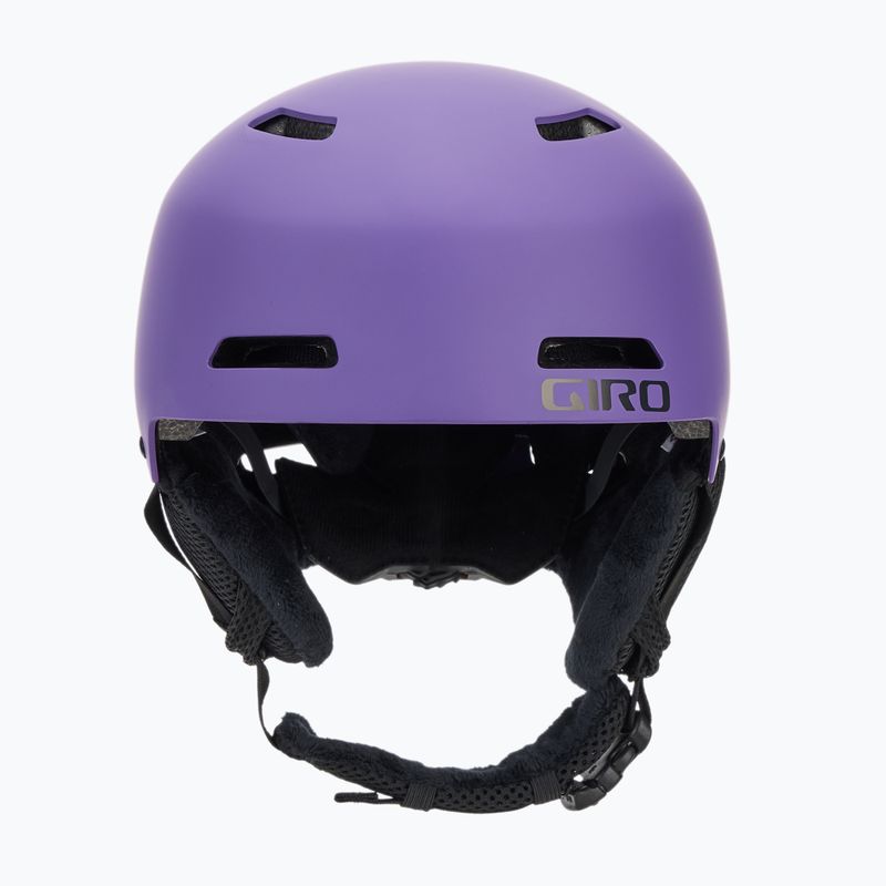 Casco da sci per bambini Giro Crue viola opaco 2
