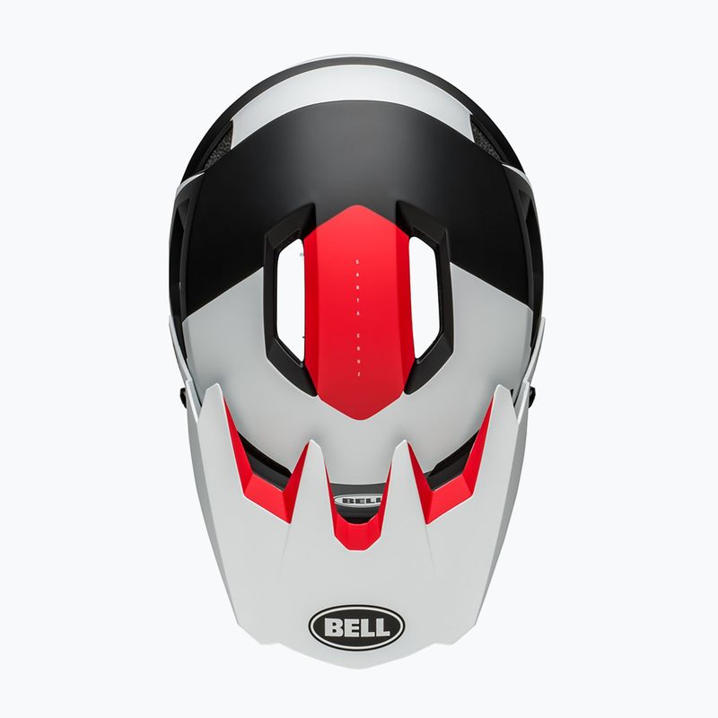 Casco da bici Bell Sanction 2 DLX Mips nero opaco/bianco 4