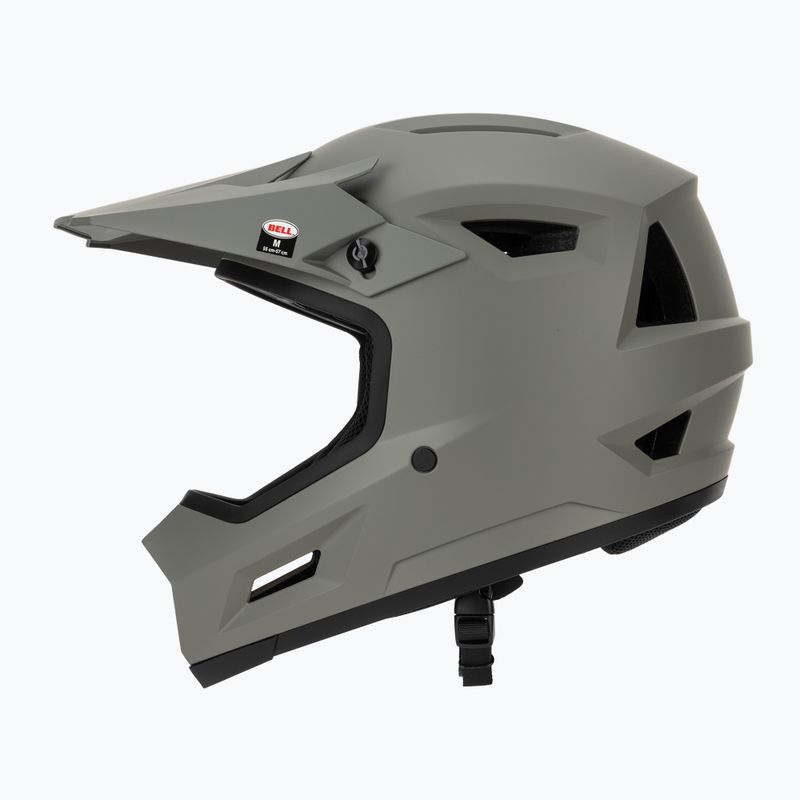 Casco da bicicletta Bell Sanction 2 grigio scuro opaco 3