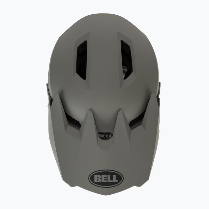Casco da bicicletta Bell Sanction 2 grigio scuro opaco 6