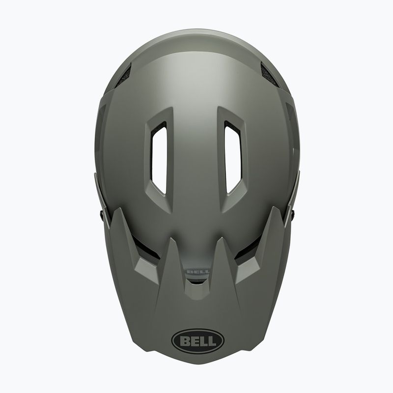 Casco da bicicletta Bell Sanction 2 grigio scuro opaco 4