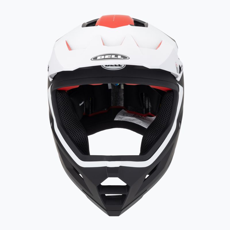 Casco da bici Bell Sanction 2 DLX Mips nero opaco/bianco 2