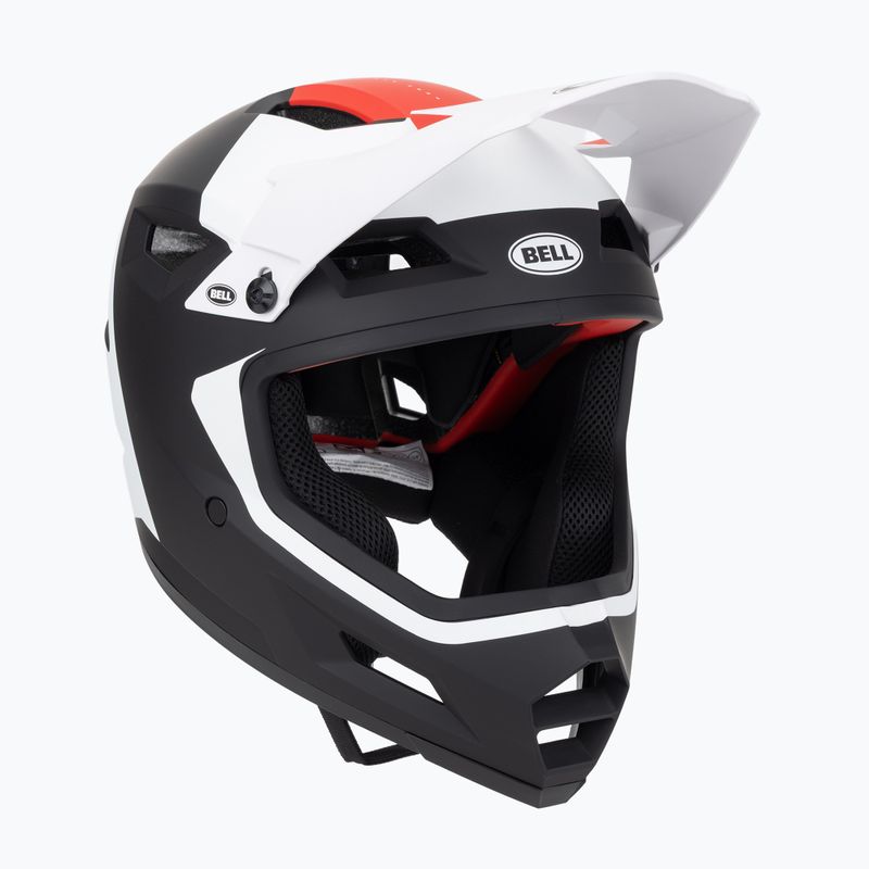 Casco da bici Bell Sanction 2 DLX Mips nero opaco/bianco 8